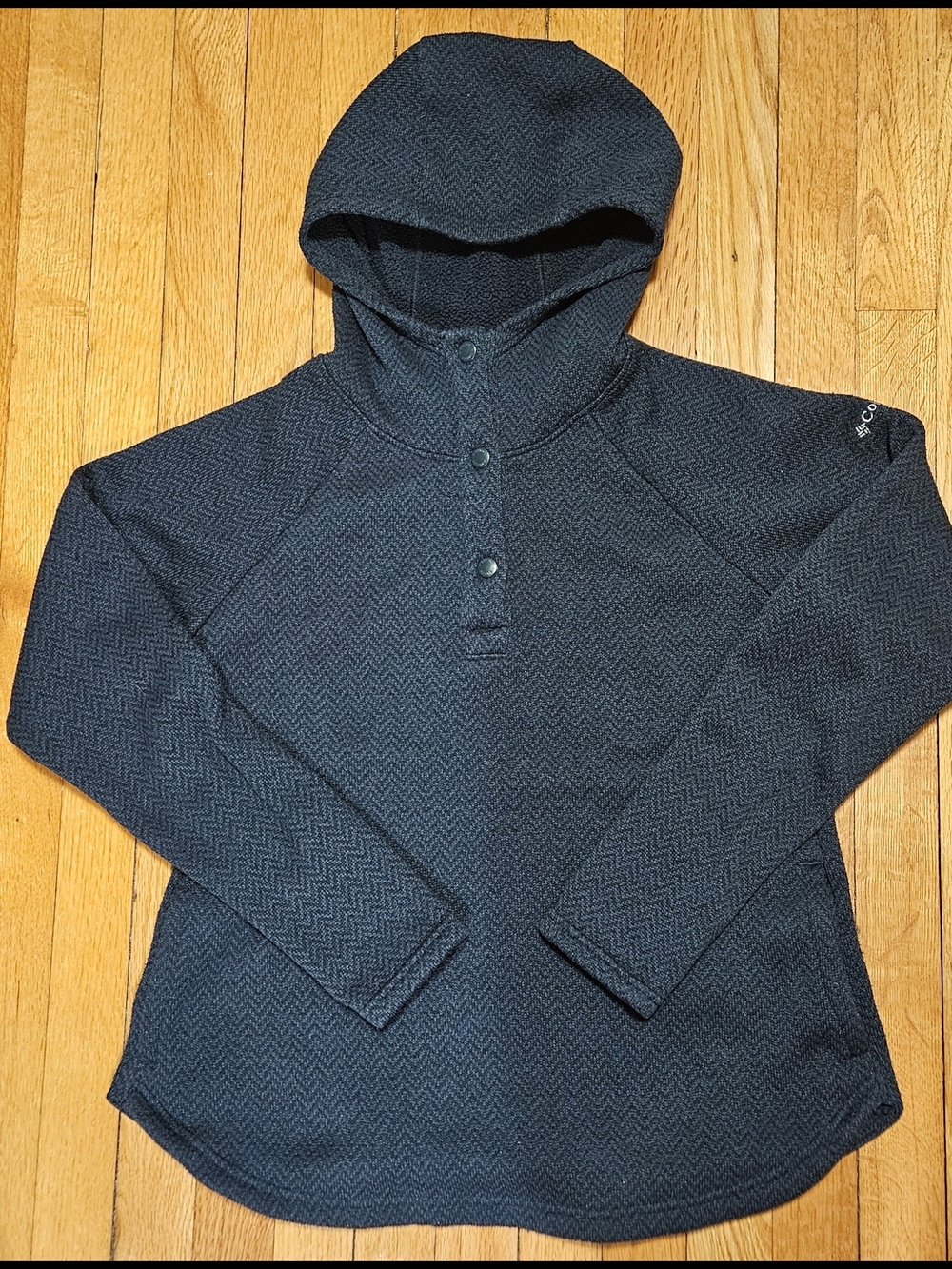 Columbia Women's Hooded Crewneck Sweater - Dark Teal
